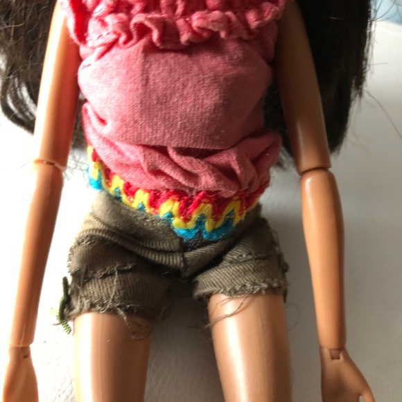 Bratz Doll Yasmin 2001 pink boots brown hair Bratz in the Wild - Picture 9 of 9